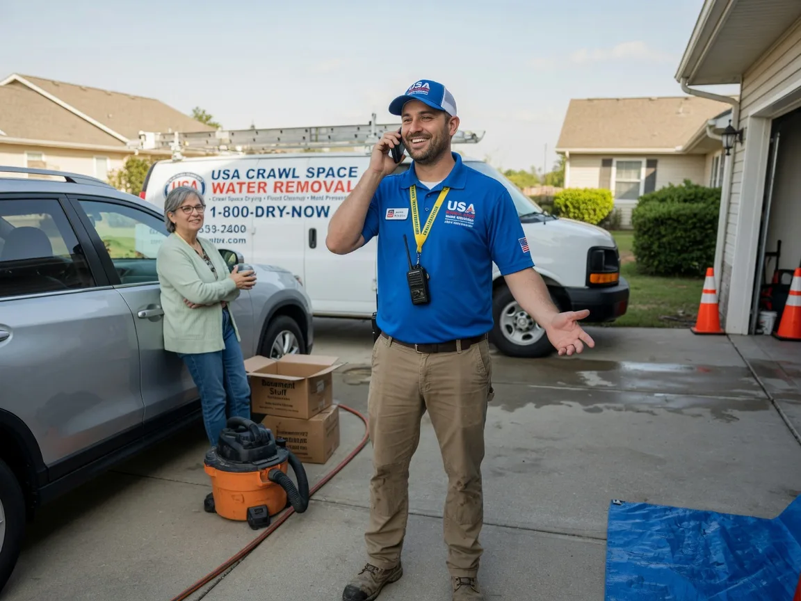 Crawl Space Water Removal Anabel, MO FAQs